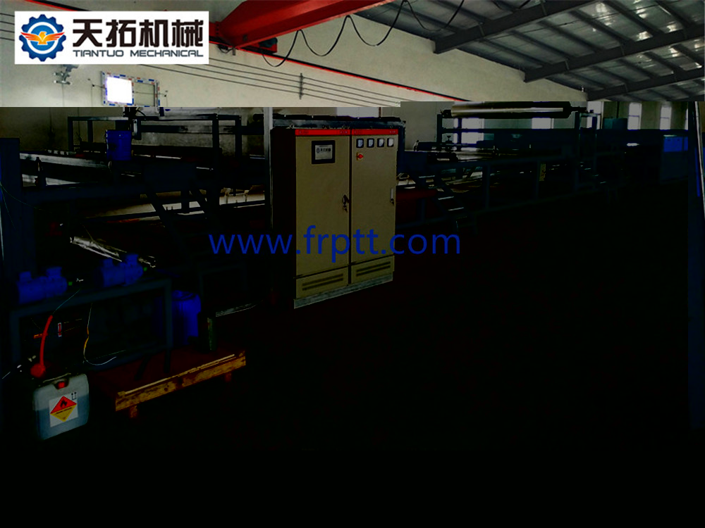 FRP van body panel making machine2