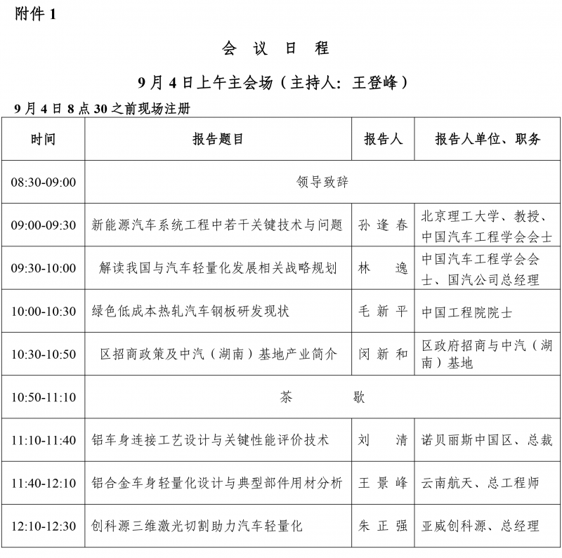 關于召開2017汽車輕量化技術研討會的第四輪通知 -8-10-5