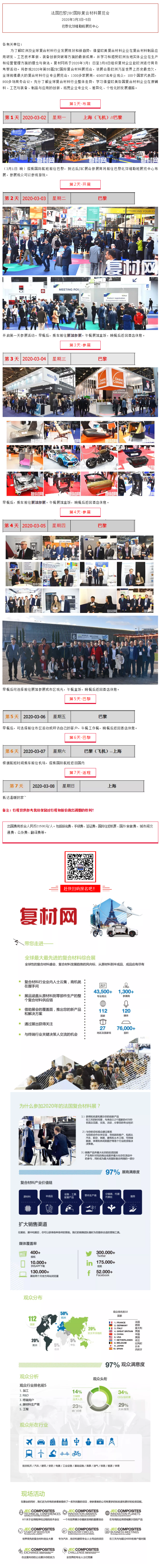 2020法國JEC考察團日程